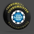 Custom Racing Tire Theme Coaster | https://www.bestnamebadges.com