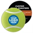 Custom Tennis-Theme Coaster | https://www.bestnamebadges.com
