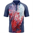 Mossy Oak® Men's Polyester Interlock Raglan Polo, UPF 50+ | https://www.bestnamebadges.com