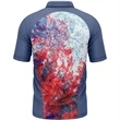 Mossy Oak® Men's Polyester Interlock Raglan Polo, UPF 50+ | https://www.bestnamebadges.com