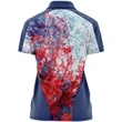 Mossy Oak® Women's Polyester Interlock Raglan Polo, UPF 50+ | https://www.bestnamebadges.com