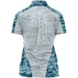 Mossy Oak® Women's Polyester Interlock Raglan Polo, UPF 50+ | https://www.bestnamebadges.com
