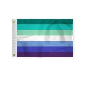 1ply Gay Men Flag | https://www.bestnamebadges.com