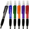 Hand Sanitizer Ballpoint Stylus Pen | https://www.bestnamebadges.com