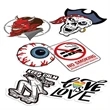Custom Clear Stickers - Full Color | https://www.bestnamebadges.com