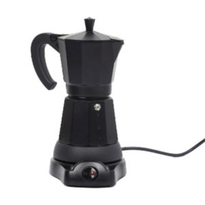 Pluggable Moka Pot / Aluminum Espresso Stovetop Coffee Maker