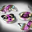 2"-7" Stickers, Holographic Stickers | https://www.bestnamebadges.com