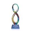 Duarte Award on Sheffield Base - Blue | https://www.bestnamebadges.com