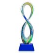 Duarte Award on Sheffield Base - Blue | https://www.bestnamebadges.com