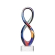 Duarte Award on Stanrich Base - Clear | https://www.bestnamebadges.com