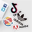 4" Custom Logo Sticker - Full Color | https://www.bestnamebadges.com