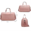 Multifunctional Travel Double Zipper Duffle Bag | https://www.bestnamebadges.com