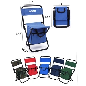 Custom Foldable Outdoor Chair With Storage Bag