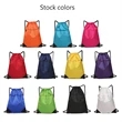 Oxford Drawstring Backpack Bag | https://www.bestnamebadges.com