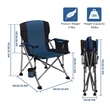 Custom  Portable Sturdy Durable Folding Camping Chair | https://www.bestnamebadges.com