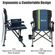 Custom  Portable Sturdy Durable Folding Camping Chair | https://www.bestnamebadges.com