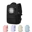 Custom Large USB Charging Port Shoes Compartment Backpack | https://www.bestnamebadges.com