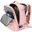 Custom Large USB Charging Port Shoes Compartment Backpack | https://www.bestnamebadges.com