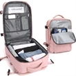 Custom Large USB Charging Port Shoes Compartment Backpack | https://www.bestnamebadges.com