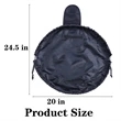 Custom Travel Drawstring Cosmetic Bag Organizer | https://www.bestnamebadges.com