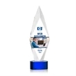 Manilow VividPrint™ Award on Paragon Base - Blue | https://www.bestnamebadges.com