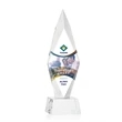 Manilow VividPrint™ Award on Robson Base - Clear | https://www.bestnamebadges.com