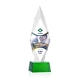 Manilow VividPrint™ Award on Robson Base - Green | https://www.bestnamebadges.com