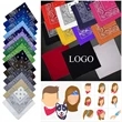 Custom Polyester Kerchief Full Color Square Bandana | https://www.bestnamebadges.com