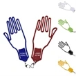 BPA Free Palm Golf Glove Rack With Key Chain | https://www.bestnamebadges.com