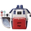 Multifunctional Backpack Mummy Baby Tote Diaper Bag | https://www.bestnamebadges.com