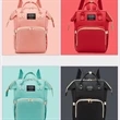 Multifunctional Backpack Mummy Baby Tote Diaper Bag | https://www.bestnamebadges.com