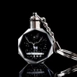Custom Led Light Engraving Key Holder Laser Crystal Keychain | https://www.bestnamebadges.com