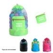 Collapsible Mesh Beach Backpack | https://www.bestnamebadges.com