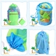 Collapsible Mesh Beach Backpack | https://www.bestnamebadges.com