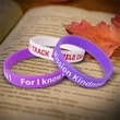 1/2" Width Custom Logo Silicone Wristbands | https://www.bestnamebadges.com