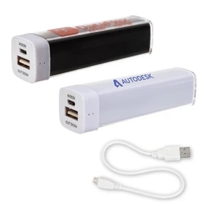 Michita 2200 mAh Power Bank Charger | https://www.bestnamebadges.com
