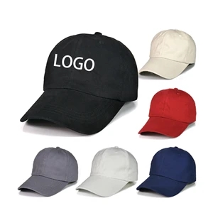 Cotton 6 PanelLow Profile Baseball Cap