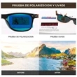 Bamboo Polarized Glasses | https://www.bestnamebadges.com