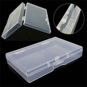 Transparent Plastic Rectangle Storage Case