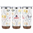 22 oz. Tumbler with Cork Bottom | https://www.bestnamebadges.com