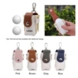 Mini Portable Pu Golf Ball Waist Bag | https://www.bestnamebadges.com