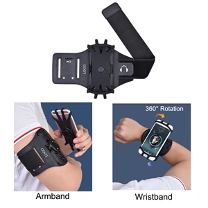 2 in 1 Running Phone Holder Armband Wristband