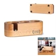 Multifunctional BPA Free Wood Coffee Filter Tamper Holder | https://www.bestnamebadges.com