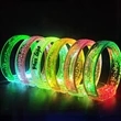 Glow Flashing LED Bracelets | https://www.bestnamebadges.com