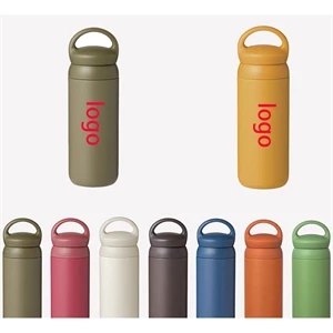 16.91 Oz Stainless Steel Straight Sport Bottle With Handle