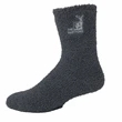 Fuzzy Crew Socks with Direct Embroidery | https://www.bestnamebadges.com