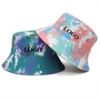 Custom Cotton Tie Dye Bucket Hat | https://www.bestnamebadges.com