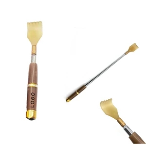 Portable Telescoping Scratcher With Magnetic Massager Beads
