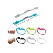 Transfer & Charging Cable 2 In 1 Bracelet Wristband | https://www.bestnamebadges.com
