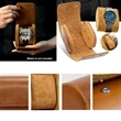 Portable PU Leather Single Watch Storage Display Gift Box | https://www.bestnamebadges.com
